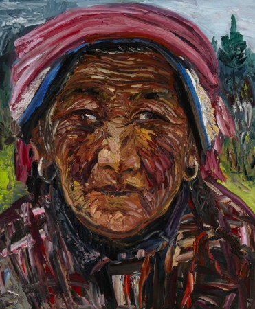 周昌新重彩油画作品欣赏