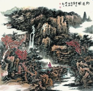 贾紫弘书画作品欣赏