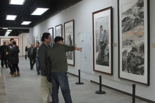 “万象之美——中国国家画院青年画院中国画作品展”开幕式