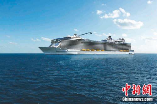 香港水域史上最大邮轮 下月现身维多利亚港