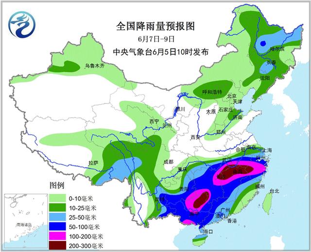 高考期间江南华南将有强降雨 东北多雷阵雨