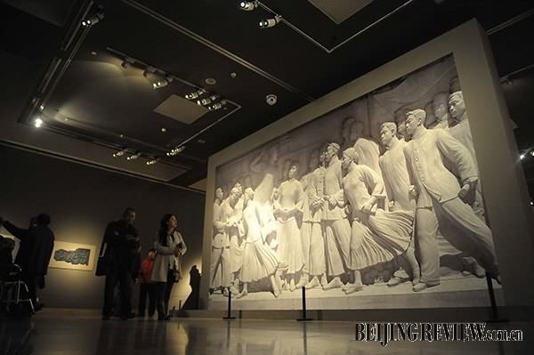 中国美术馆典藏活化系列展与观众见面