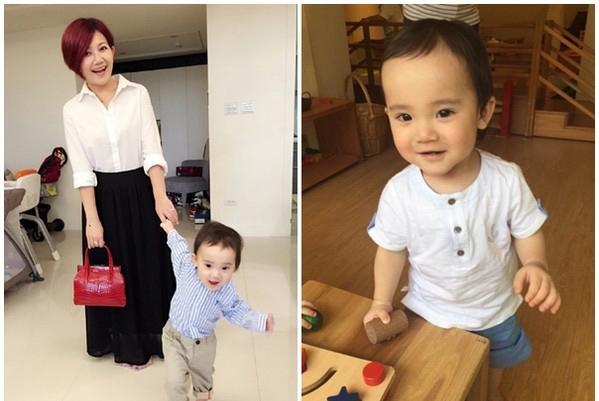 梁静茹一岁儿子学走路 摇摇晃晃萌翻众网友