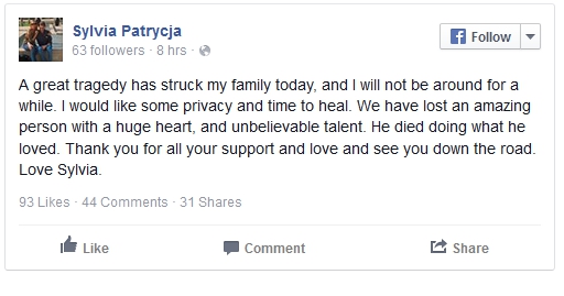 助理证实霍纳去世