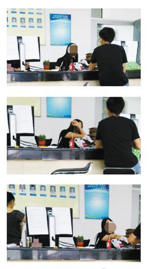 云南玉溪房管局员工被举报 上班期间吃小吃聊天