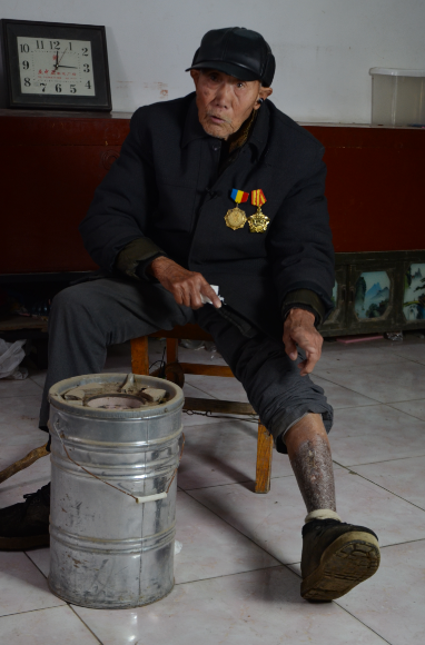 老兵：打日本是责任，国家不用惦记我