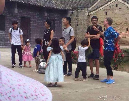 《爸爸去哪儿3》拍摄现场