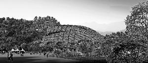 北京周口店猿人洞加盖“保护棚”防自然力破坏