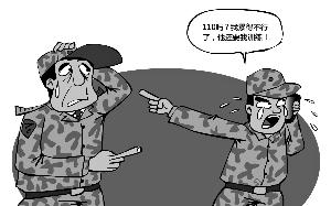 南京一高中新生军训嫌累 报警求助