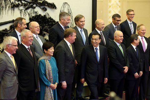 全球企业巨头致信李克强：中国增长我们也会增长