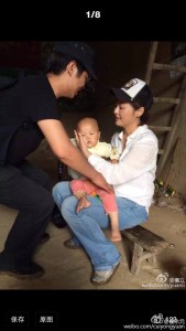 袁立奔赴陕西探访尘肺病农民