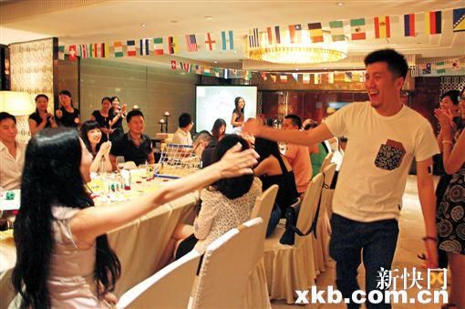 由婚姻猎头组织的活动。受访者供图