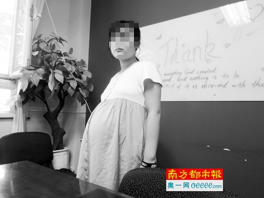 今年8月20日，怀孕9个月的思思