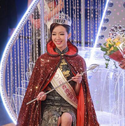 2015年港姐三甲出炉 剑桥美女学霸麦明诗夺冠