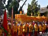 祭祀典礼之前，中国古琴学会常务理事、斫琴大师朱正海先生向伏羲庙献琴。天水市文化和旅游局副局长、市伏羲庙管理局局长、市民间祭祀伏羲协会执行会长李宁民，在接收琴后向朱正海颁发了《收藏证书》。



祭祀典礼之前，中国古琴学会常务理事、斫琴大师朱正海先生向伏羲庙献琴。天水市文化和旅游局副局长、市伏羲庙管理局局长、市民间祭祀伏羲协会执行会长李宁民，在接收琴后向朱正海颁发了《收藏证书》。




