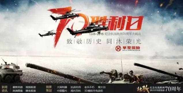 点击量超2个亿 腾讯网打造阅兵报道新典范