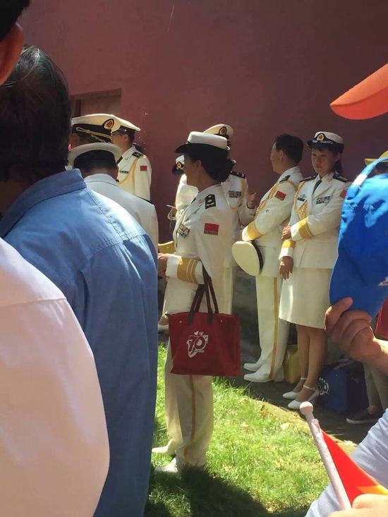 宋祖英现身纪念抗战70周年阅兵典礼