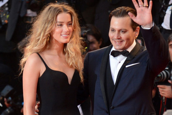 德普亮相威尼斯红毯