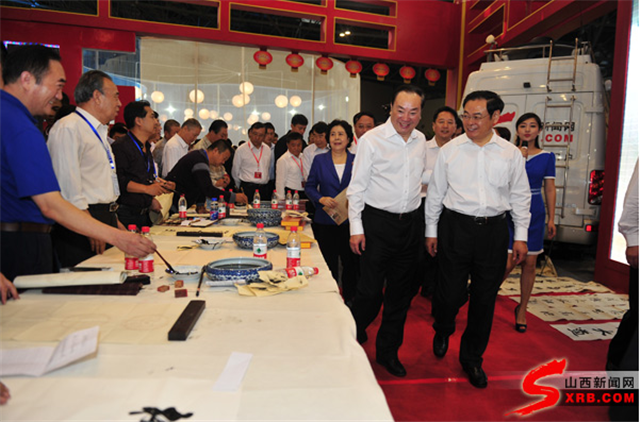 第二届山西文博会在太原举行 四海宾朋齐聚
