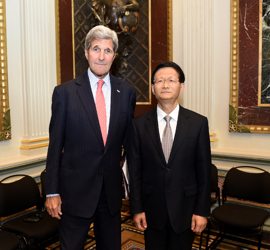 孟建柱访美会见美国务卿克里