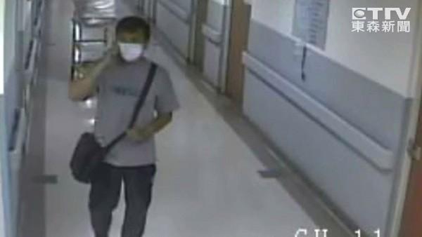 台中男子专偷“救命钱”！嫌医院病毒多戴口罩做案。（图片取自台媒）