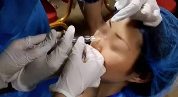 微整形培训黑幕：13毫米的针未消毒插进太阳穴