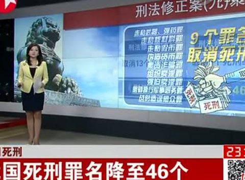 九项死刑罪名被取消截图
