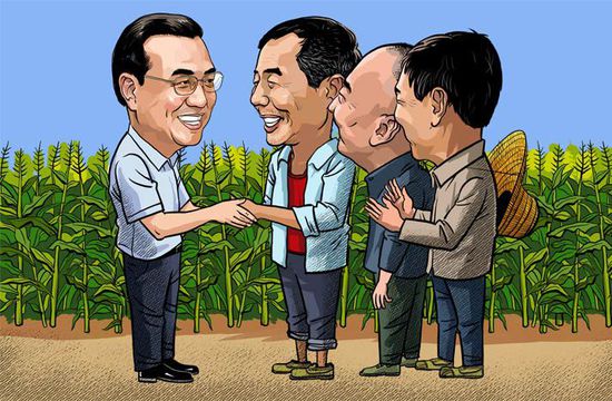 漫评李克强河南考察：老书记常回家看看！
