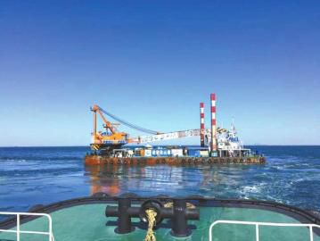 海上考古平台。