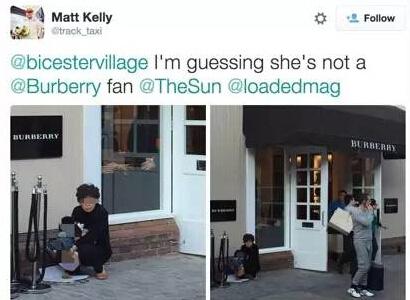 疑似中国大妈在英国购物街把大便 厕所在5米外