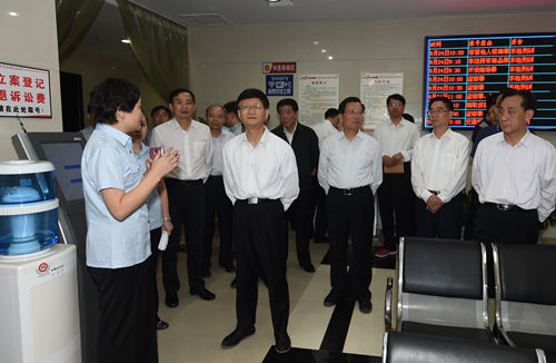 孟建柱:深化司法改革 为经济社会发展创良好环境