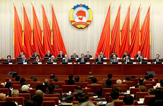 全国政协十二届常委会第十三次会议开幕李克强作报告 俞正声主持