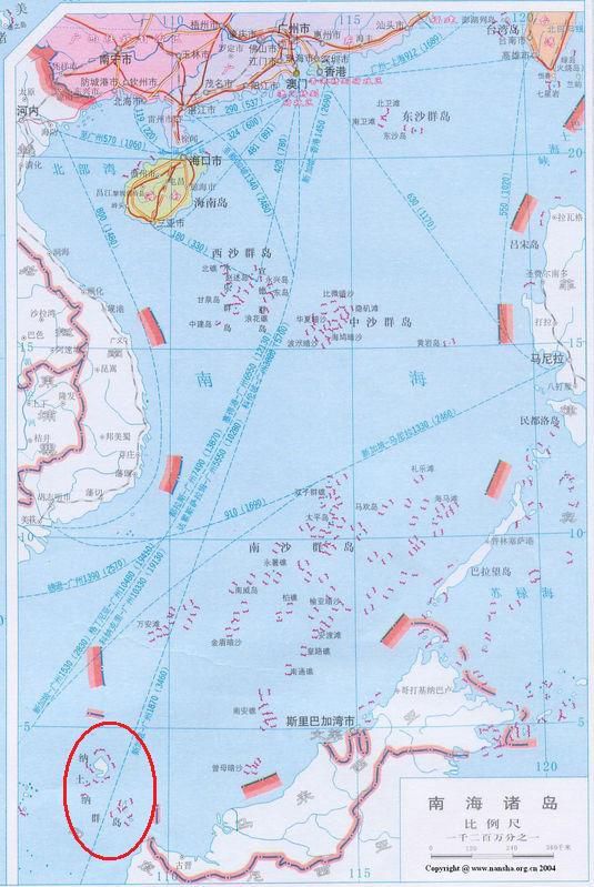纳土纳群岛位置
