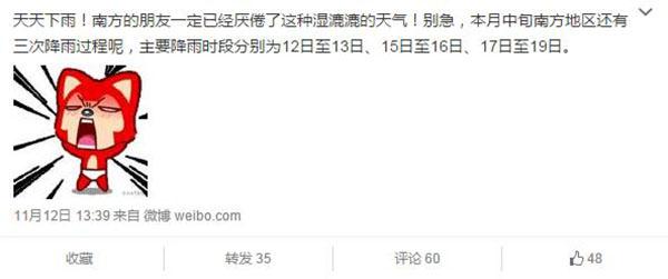 中央气象台卖萌：雾霾是“小婊砸” 对头快来了