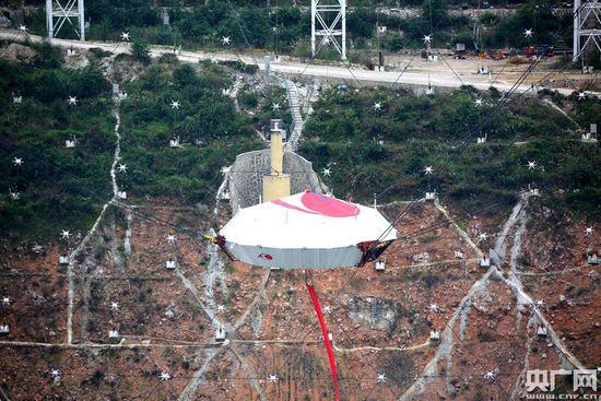 中国“天眼”将要开眼 视野穿越百亿光年