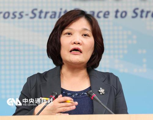 马英九办公室24日发布人令，陆委会副主任委员吴美红已准辞职，应予免职。（图自台湾“中央社”）