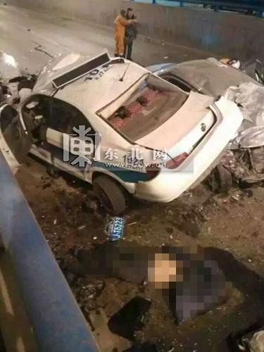 黑龙江集贤县境内两轿车相撞 5人不幸身亡