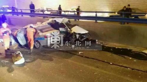 黑龙江集贤县境内两轿车相撞 5人不幸身亡