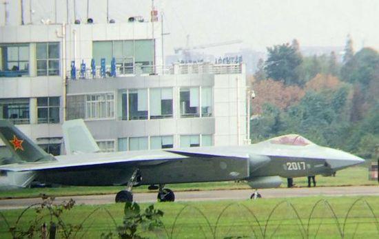 2017号的国产第四代隐形战机歼20