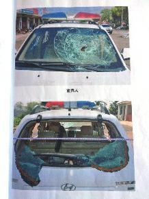 辅警抓捕逃犯被村民围攻 一人被扣逼写字据(图)