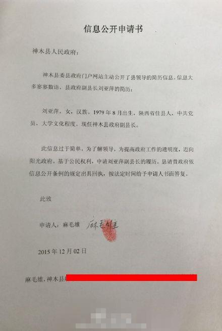 陕西28岁女副县长履历不全 官方：将尽快公开