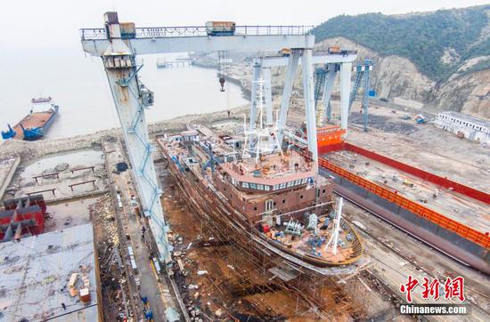 科考母船“张謇”号