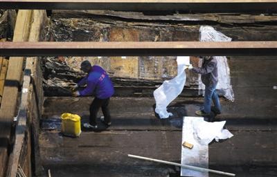 海昏侯墓主棺整体打包入实验室 或出土大量玉器