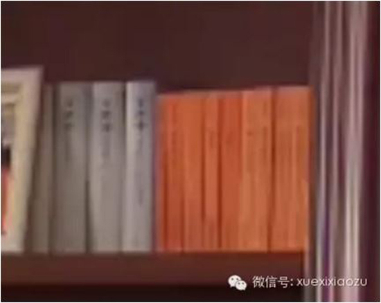 习近平中南海办公室书架藏书曝光(图)