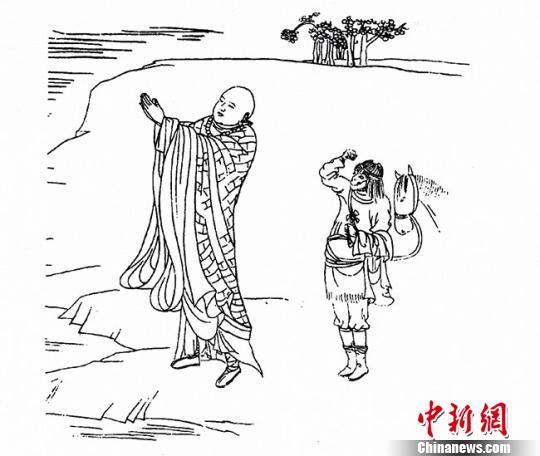 敦煌壁畫現(xiàn)中國(guó)最早玄奘取經(jīng)圖揭秘西行艱苦歷程（圖）