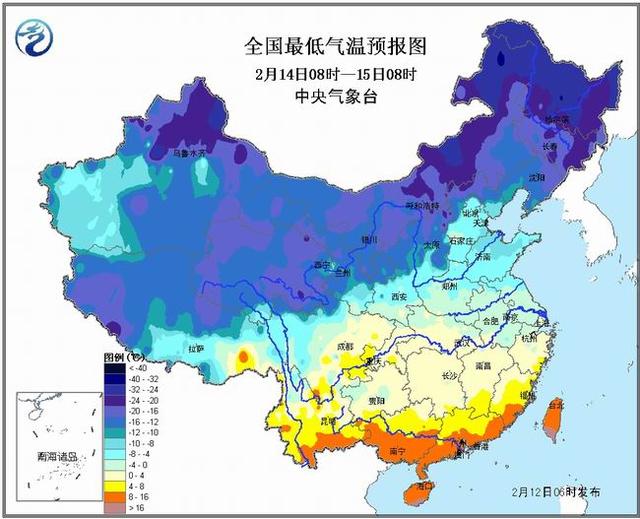 中国中东部地区将出现大范围雨雪天气