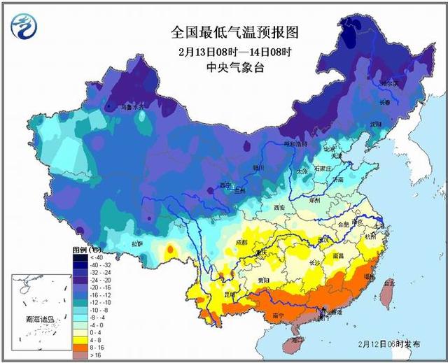 中国中东部地区将出现大范围雨雪天气