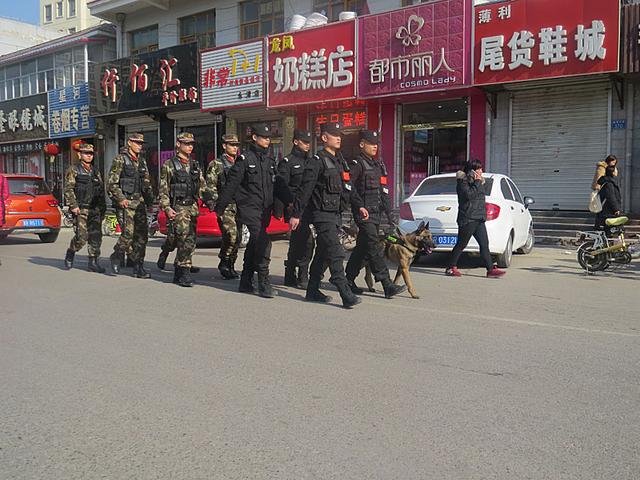 民警春节期间坚守一线 履职尽责显忠诚