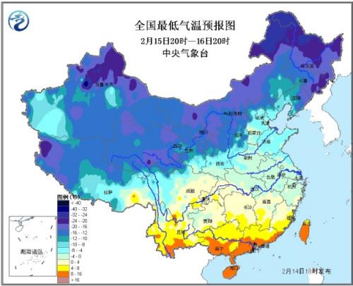 中央气象台:较强冷空气继续影响南方大部地区