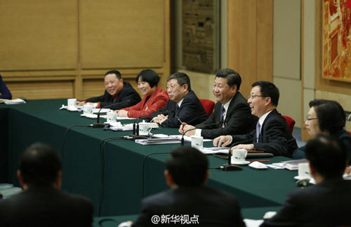 习近平如何说明十三五规划背景(图)